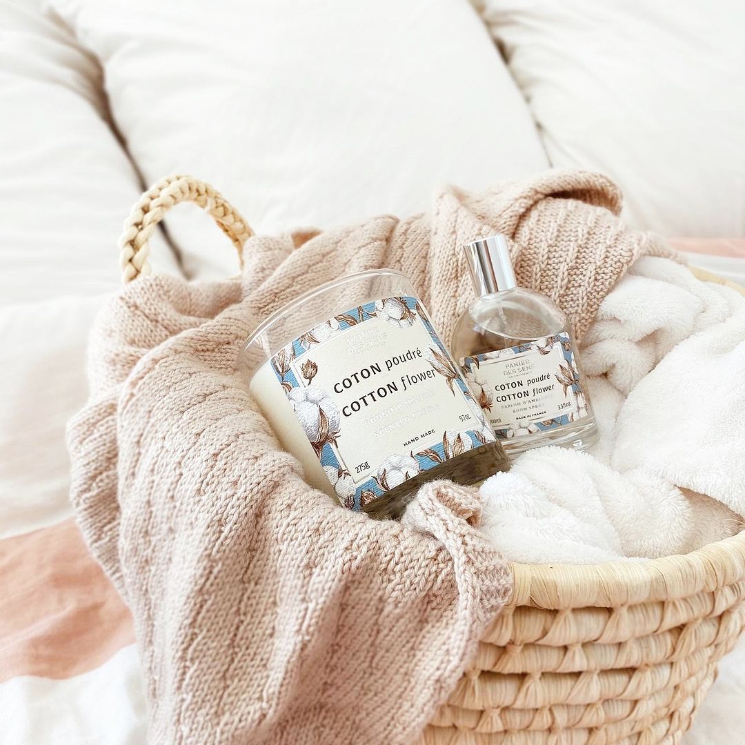 Sample Vial - Panier des Sens Cotton Flower Room Spray