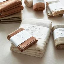 Nawrap Organic Cotton Hand Towel - Brown
