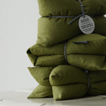 Salus Organic Lavender + Jasmine Heat Pillow - Moss