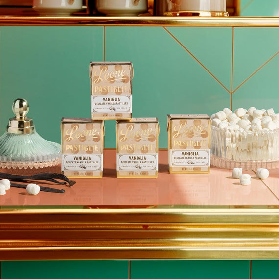 Leone 1857 Delicate Vanilla Pastilles in Box