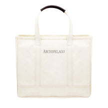 ARCHIPELAGO Laundry Tote - Leather Handle