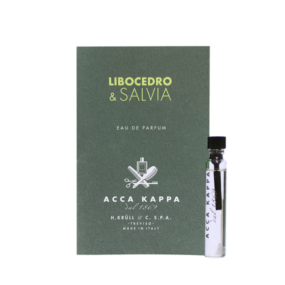 Sample Vial - Acca Kappa Libocedro & Salvia Eau de Parfum