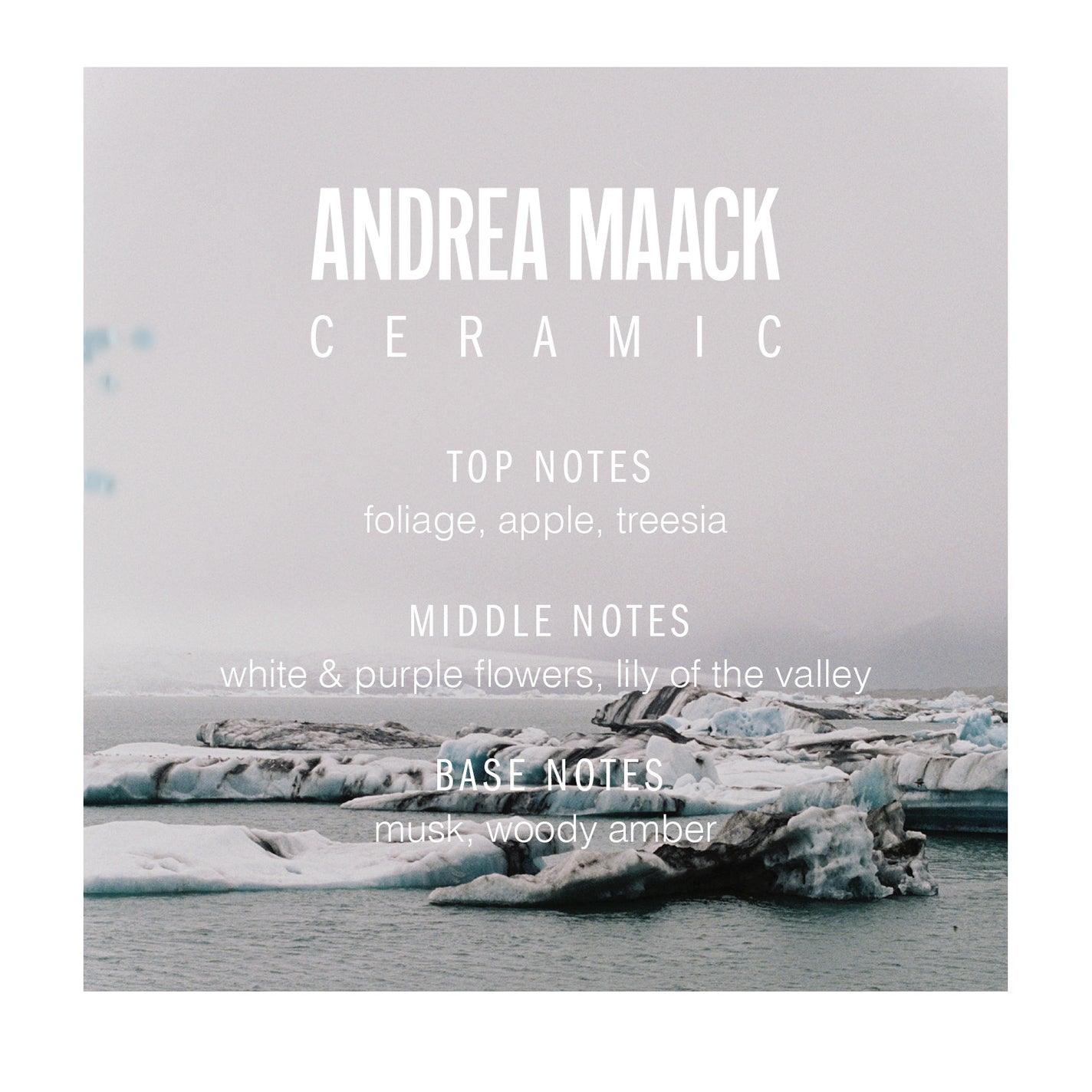 Andrea Maack Ceramic Eau de Parfum - 50ml