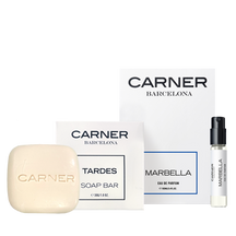 CARNER BARCELONA Tardes Soap Bar + Marbella EDP Sample Vial