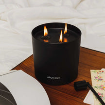 APOTHEKE Charcoal 3 Wick Candle