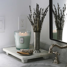 VOLUSPA French Cade & Lavender Boxed 3 Wick Hearth Candle