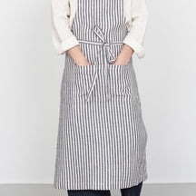 Fog Linen Work Linen Full Apron: Jasper