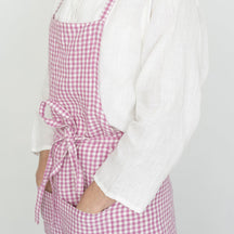 Fog Linen Work Linen Full Apron: Robin