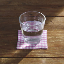 Fog Linen Work Linen Coaster: Robin
