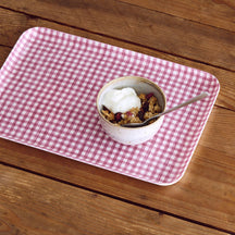 Fog Linen Work Linen Coated Tray (M): Robin