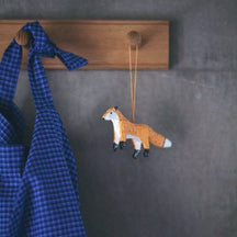 Fog Linen Work Papier Maché Ornament: Fox