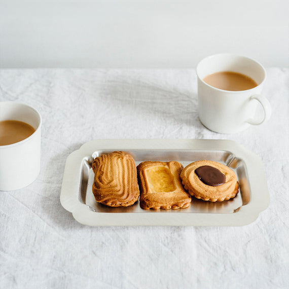 Fog Linen Work Silver Plate Dish