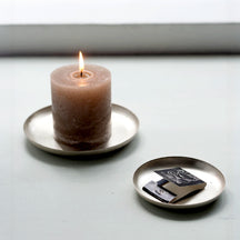 Fog Linen Work Silver Plate: Round (M)