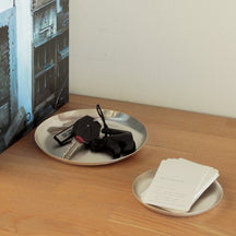 Fog Linen Work Silver Plate: Round (M)