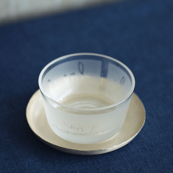 Fog Linen Work Silver Plate: Round (S)