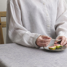Fog Linen Work Linen Table Cloth (L): Jasper
