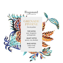 Fragonard Grenade Pivoine Perfumed Soap + Dish