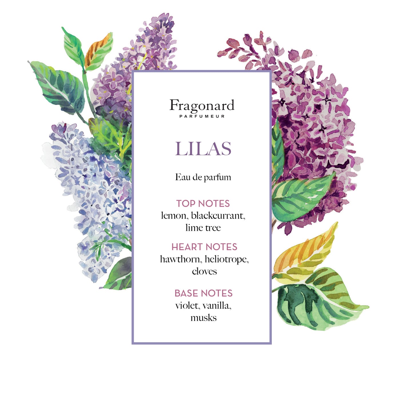 Fragonard Lilas Perfumed Savon Gift Set