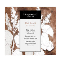 Sample Vial - Fragonard Patchouli Eau de Toilette