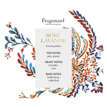 Fragonard Rose Lavande Soap & Dish