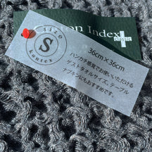 Kontex Brera Waffle Face Cloth - Grey