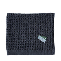 Kontex Brera Waffle Bath Sheet - Navy