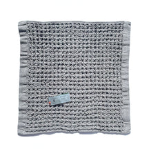 Kontex Lattice Face Cloth - Grey