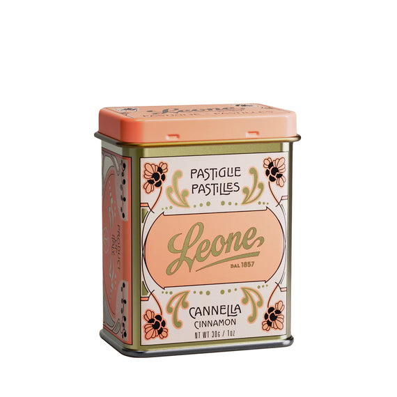 Leone 1857 Cinnamon Spice Pastilles in Classic Tin