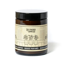Les Choses Simples Basilic & Menthe Boxed Candle