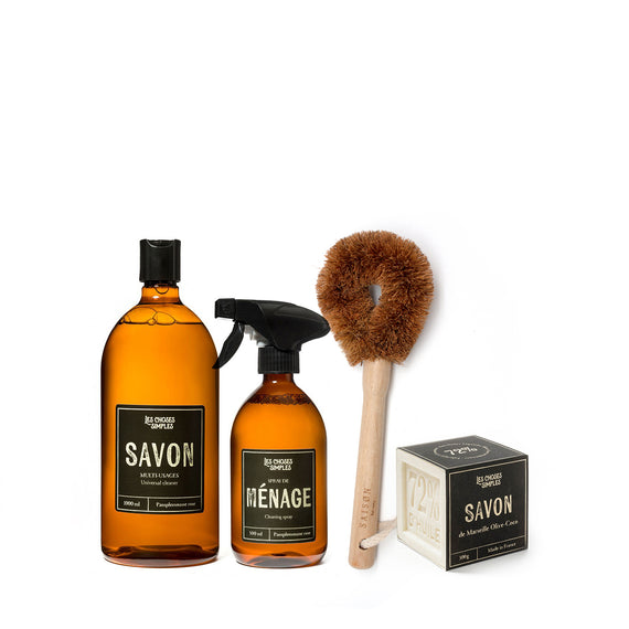 Les Choses Simples Home Cleaning Essentials Kit - Value $110