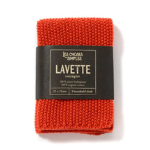 Les Choses Simples Lavette Household Cloth - Terracotta