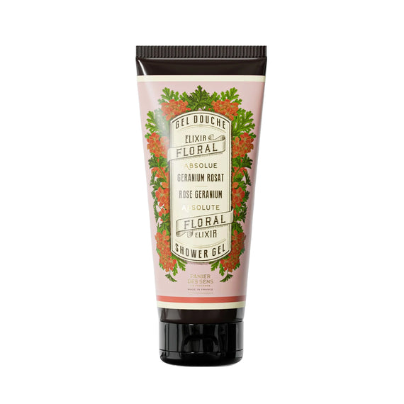 Panier des Sens Rose Geranium Shower Gel in Tube