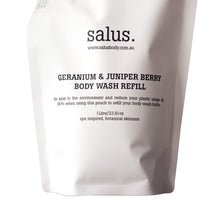 Salus Geranium + Juniper Berry Body Wash Refill - 1L