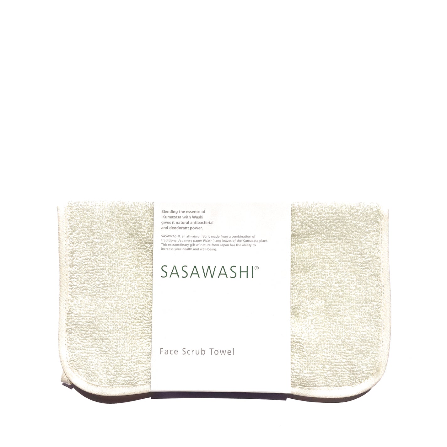 Sasawashi Face Scrub Towel