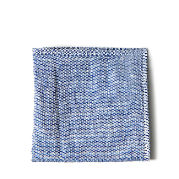 Sasawashi Gauze Handkerchief - Navy