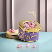 Leone 1857 Rose Candy Drops in Round Tin - 150g