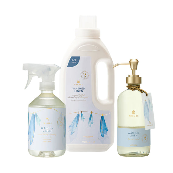 Thymes Washed Linen Bundle - Value $179