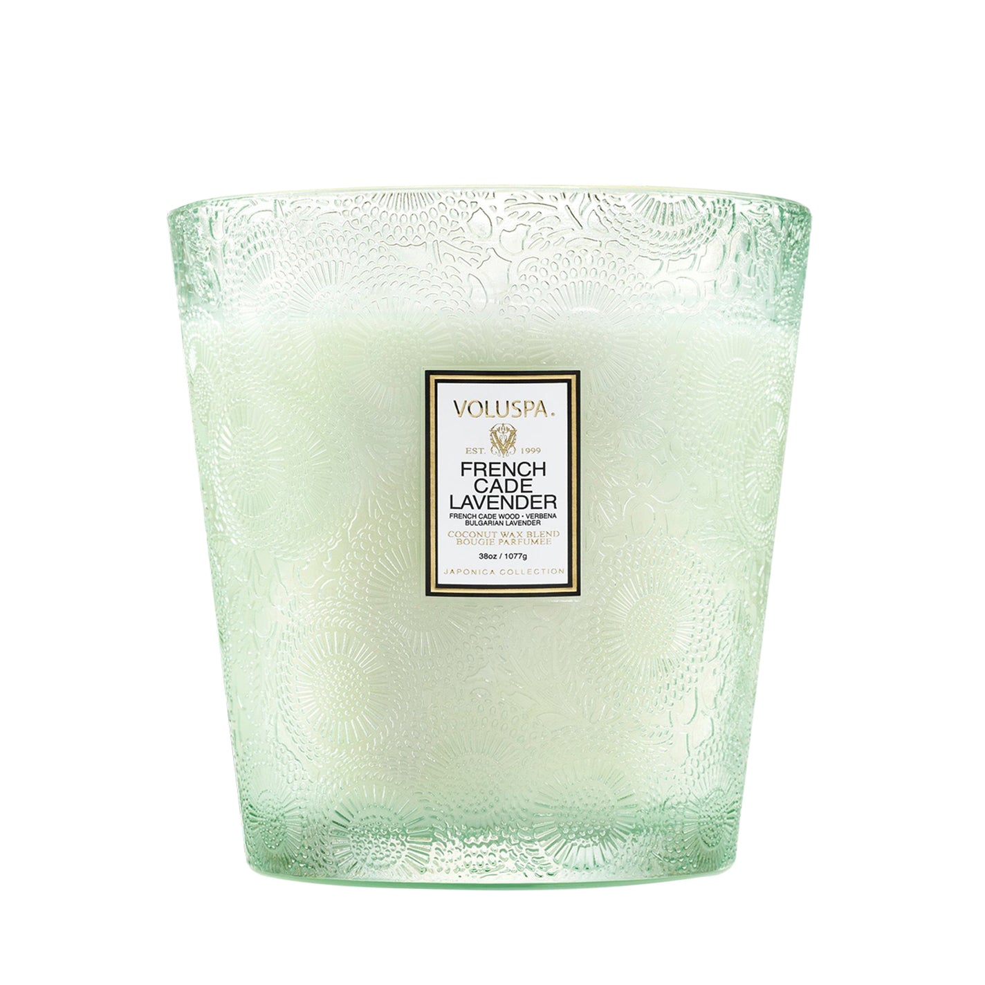 VOLUSPA French Cade & Lavender Boxed 3 Wick Hearth Candle