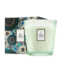 VOLUSPA French Cade & Lavender Boxed 3 Wick Hearth Candle