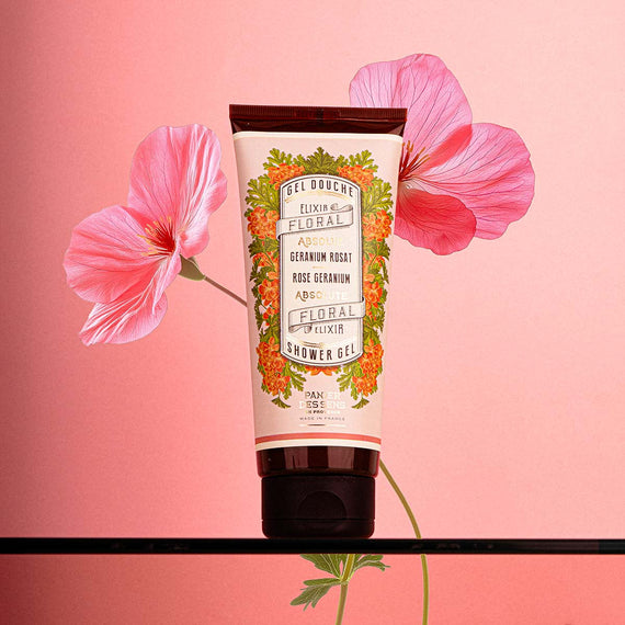 Panier des Sens Rose Geranium Shower Gel in Tube