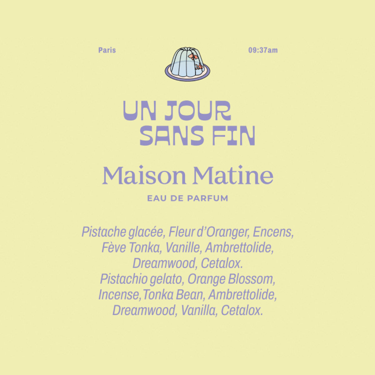 Maison Matine Un Jour Sans Fin Eau de Parfum - 100ml: Official