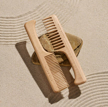 Acca Kappa Natura Beech Wood Comb with Handle