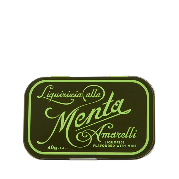 Amarelli Menta Liquorice (Mint) - 40g