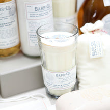 Barr-Co Original Milk Glass Candle