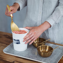 Fog Linen Work Brass Server