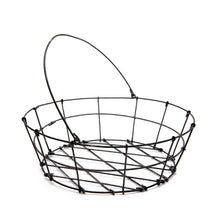 Fog Linen Work Round Basket