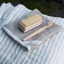 Fog Linen Work Massage Bath Mitt