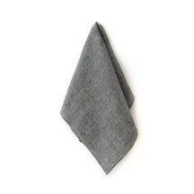 Fog Linen Work Linen Tea Towel: Glen Check