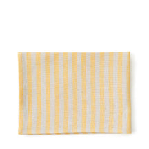 Fog Linen Work Tea Towel - Henry (Yellow Stripe)