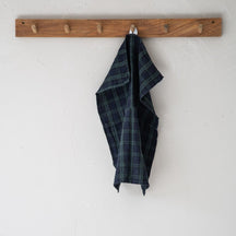 Fog Linen Work Linen Tea Towel: James